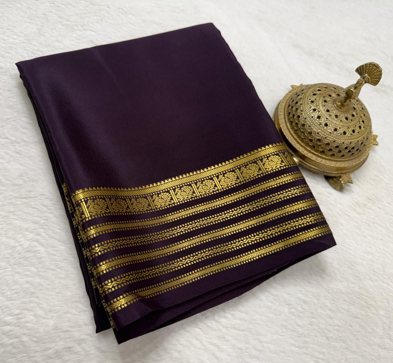 Pure Mysore Silk Saree