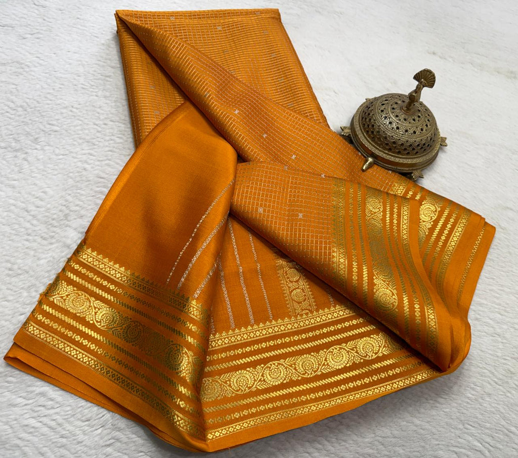 Pure Mysore Silk Saree.