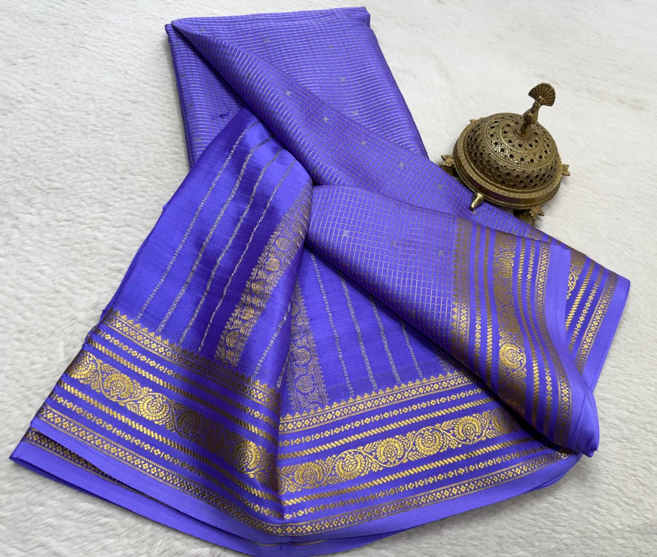 Pure Mysore Silk Saree.