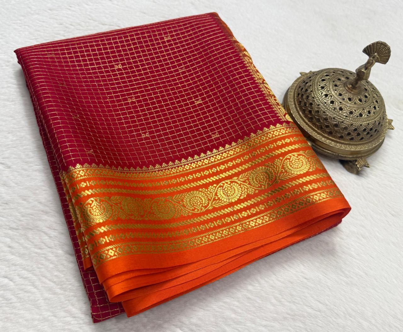 Pure Mysore Silk Saree