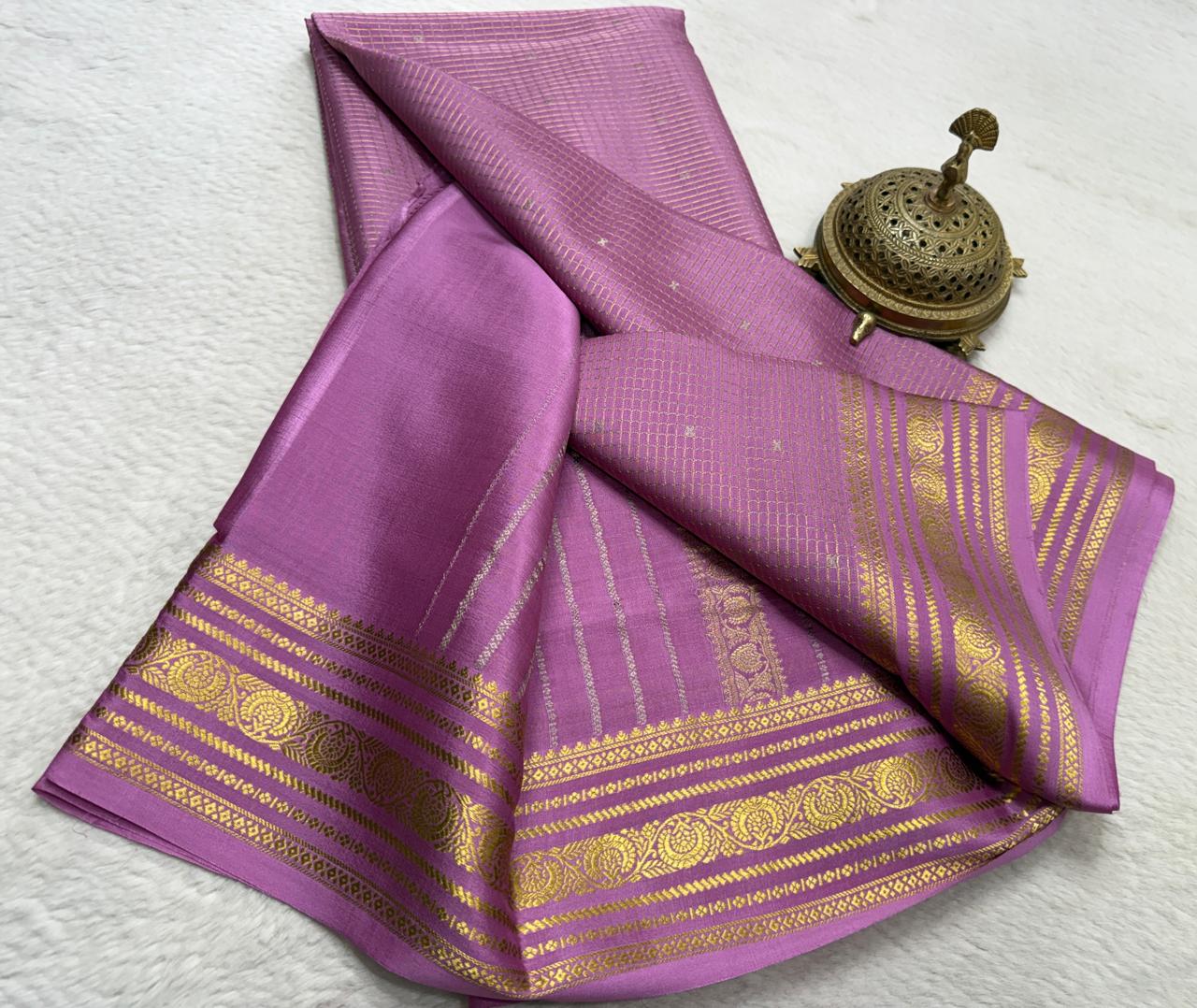 Pure Mysore Silk Saree.