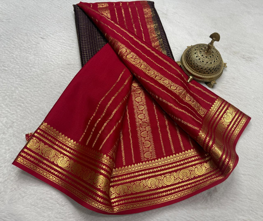 Pure Mysore Silk Saree