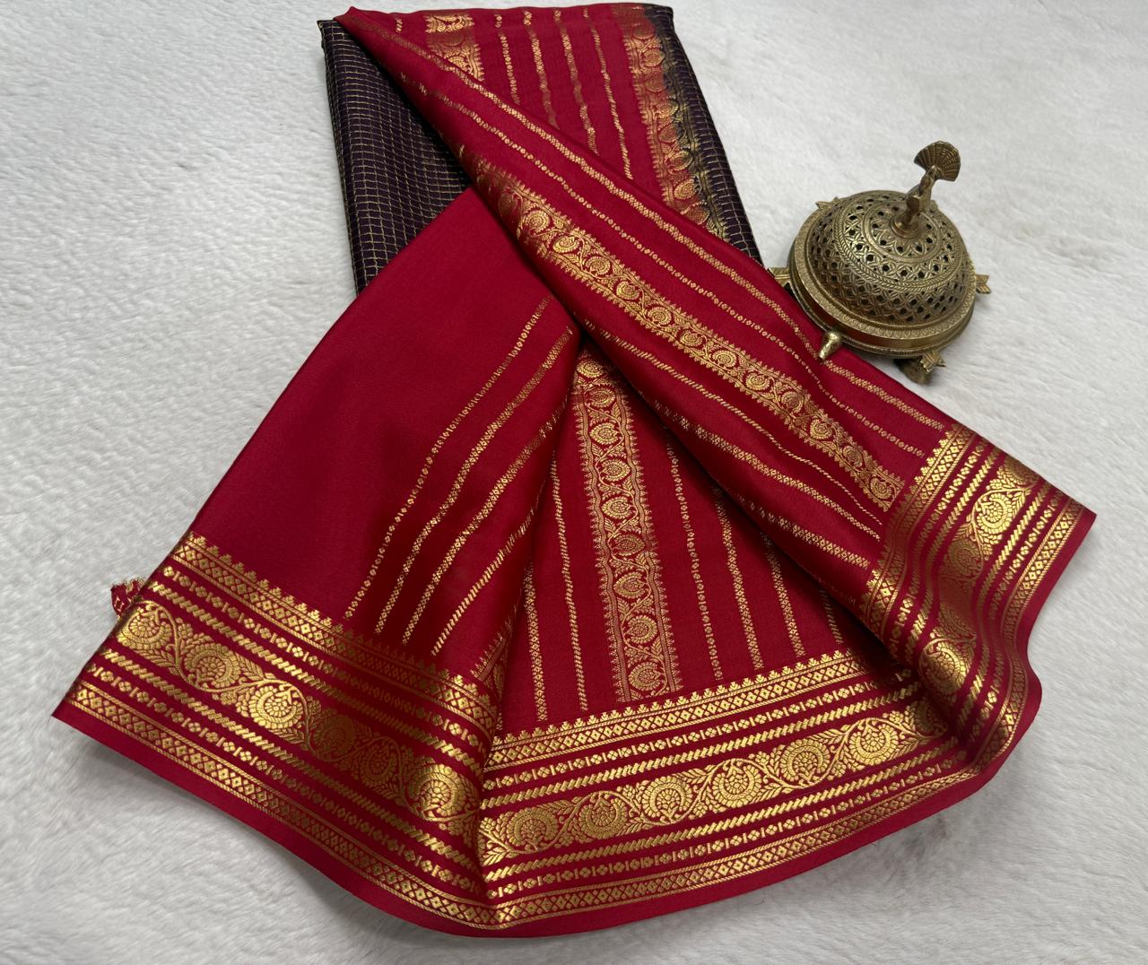 Pure Mysore Silk Saree