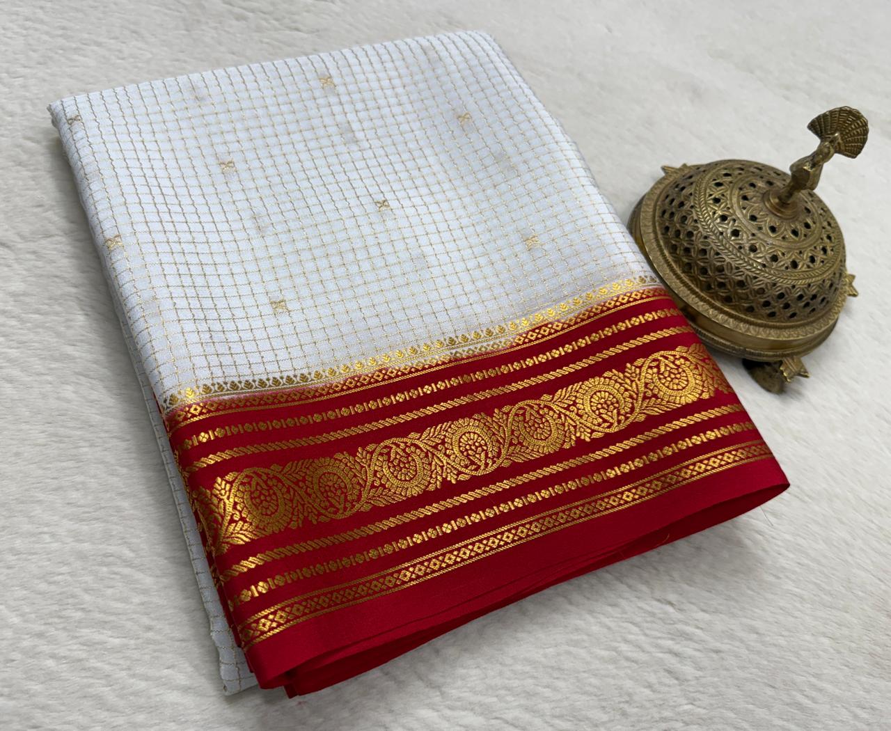 Pure Mysore Silk Saree
