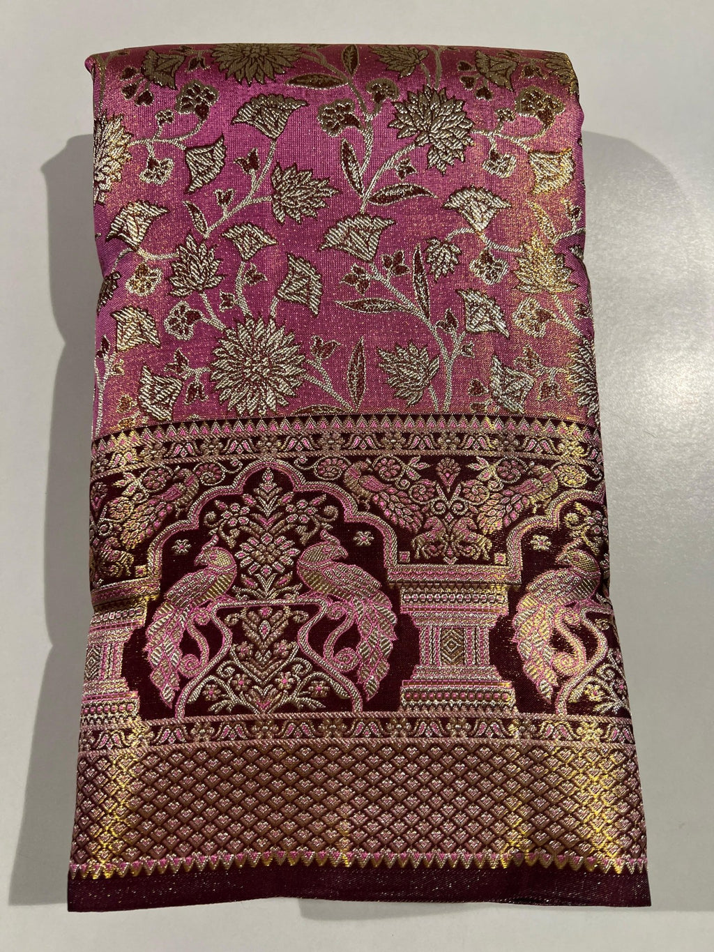 Kanchipuram Handloom Tissue Silk Saree - Silk Stories