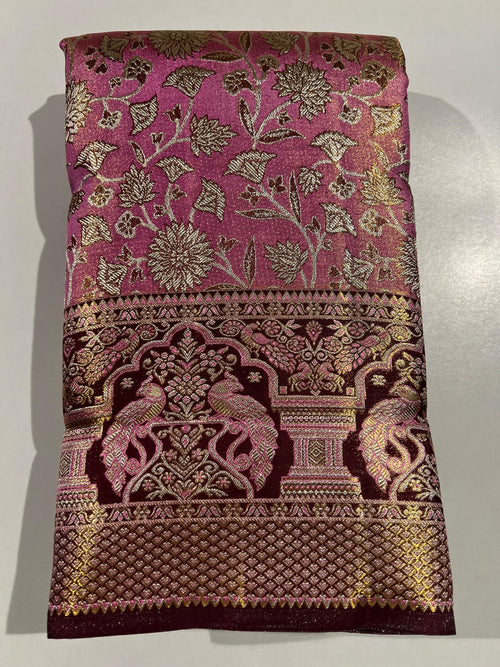 Kanchipuram Handloom Tissue Silk Saree - Silk Stories