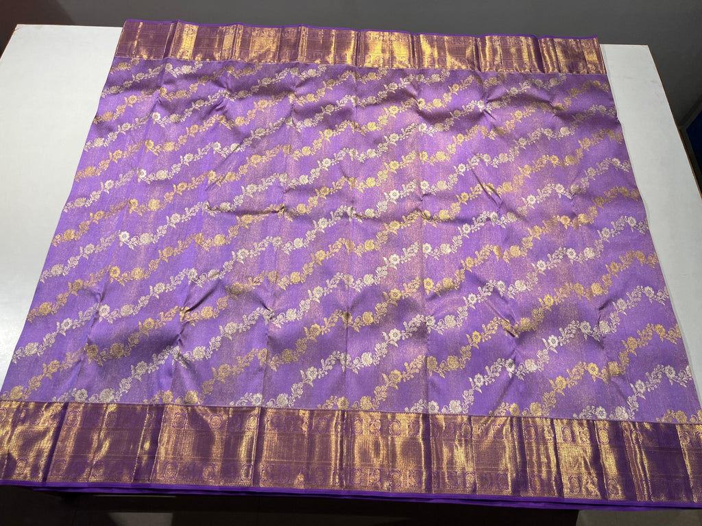 Kanchipuram Handloom Tissue Silk Saree - Silk Stories