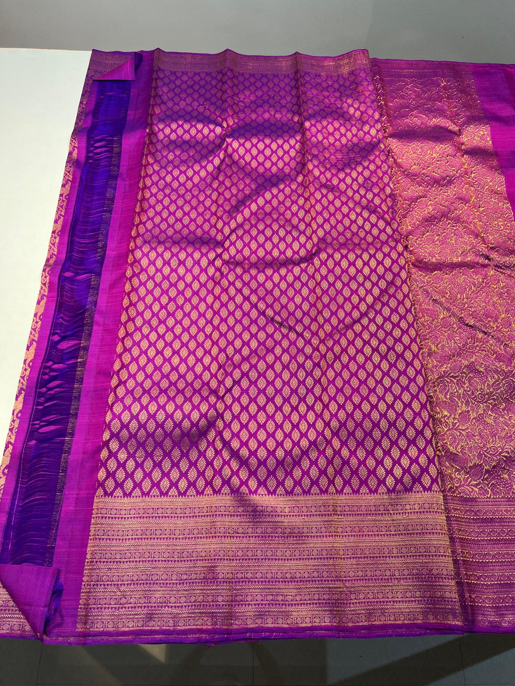 Kanchipuram Handloom Vanasinagaram Silk Saree - Silk Stories