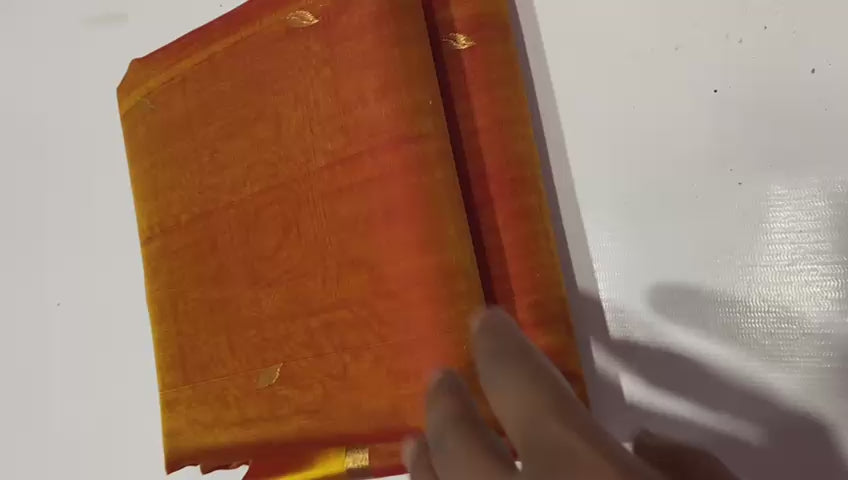 Pure Chanderi Kataan Handloom Silk Saree | Luxurious silk (Copy)