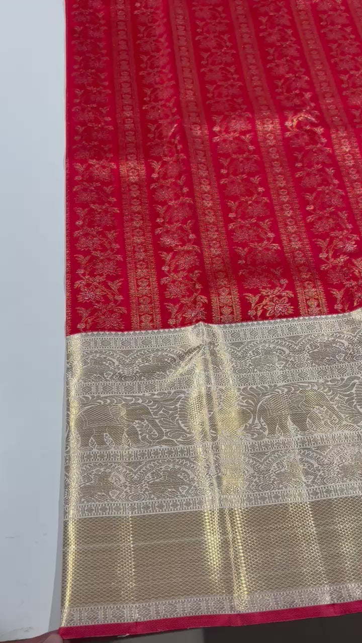 Pure Kanchipuram Handloom Silk Saree