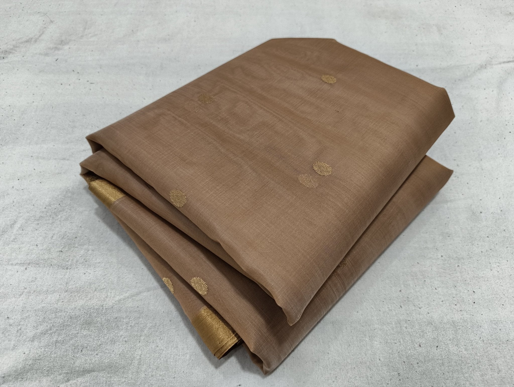 Pure Chanderi Handloom Kataan Silk Saree. - Silk Stories