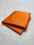 Pure Chanderi Handloom Pattu Silk Saree. - Silk Stories