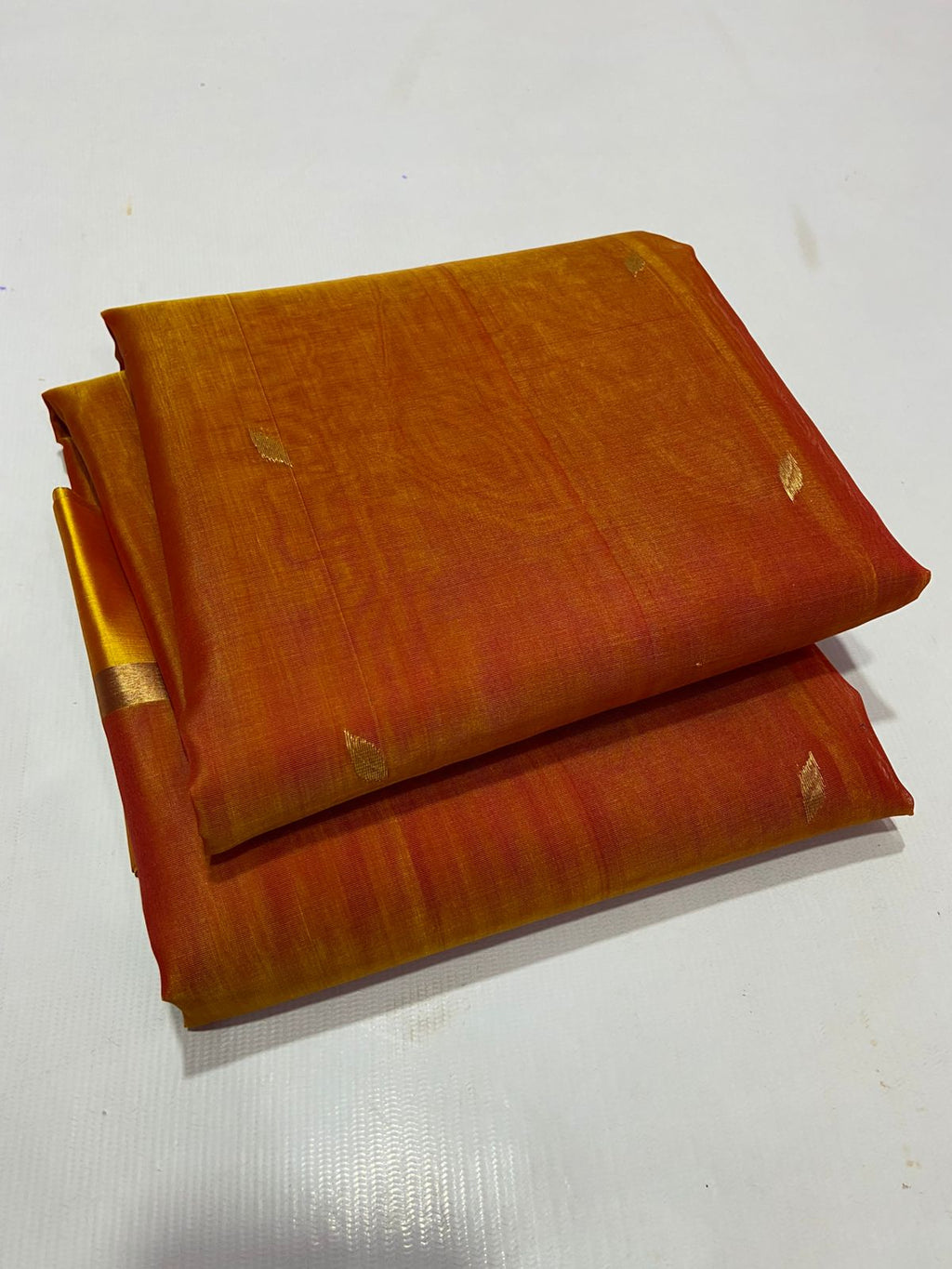 Pure Chanderi Kataan Handloom Silk Saree | Luxurious silk (Copy) - Silk Stories