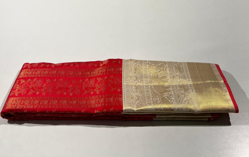 Pure Kanchipuram Handloom Silk Saree - Silk Stories