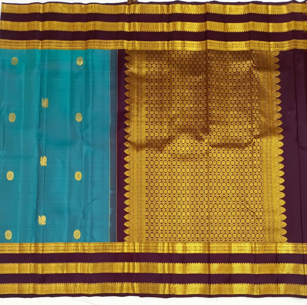 Pure Kanchipuram Handloom Silk Saree - Silk Stories