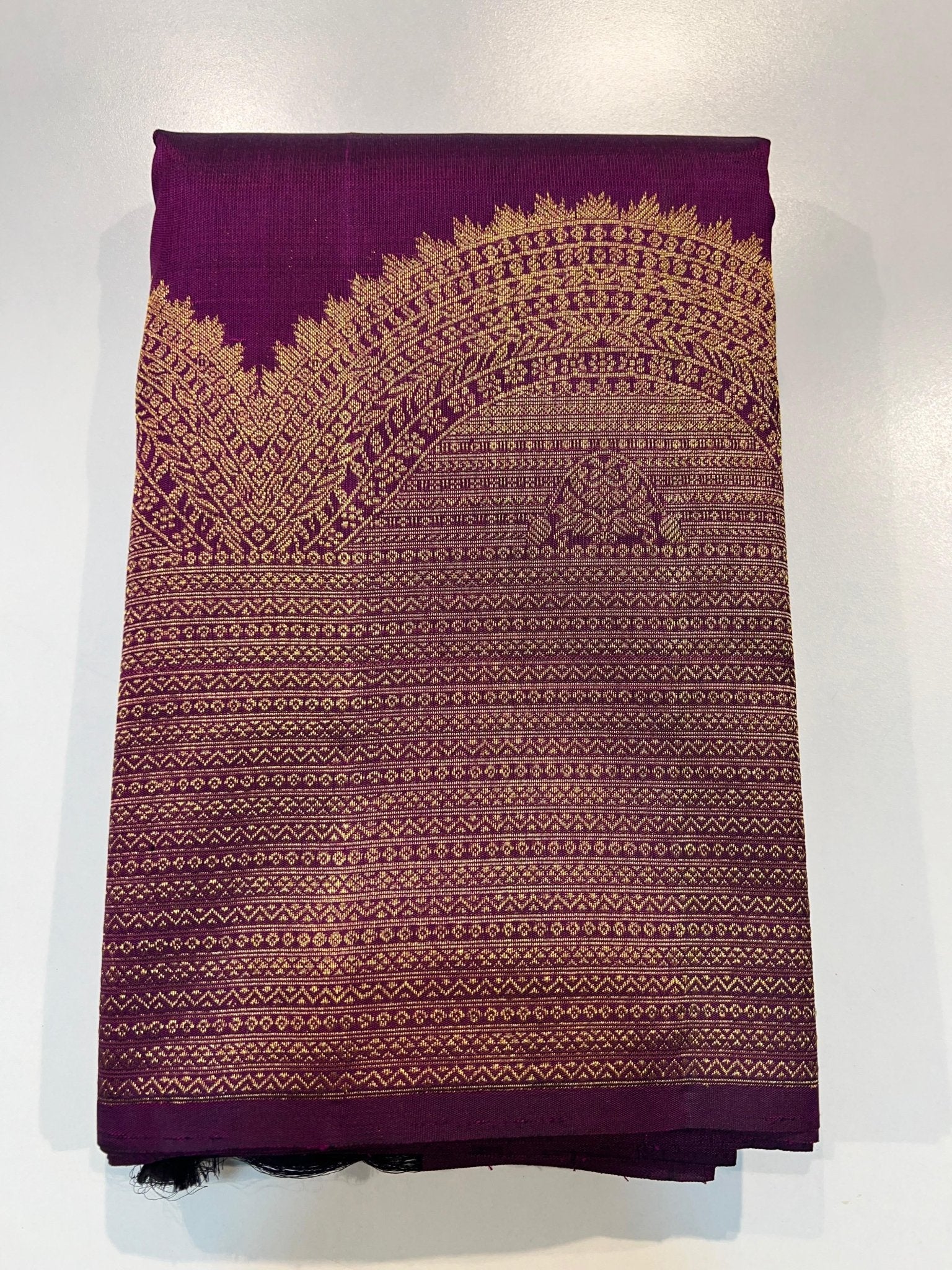 Pure Kanchipuram Handloom Silk Saree - Silk Stories