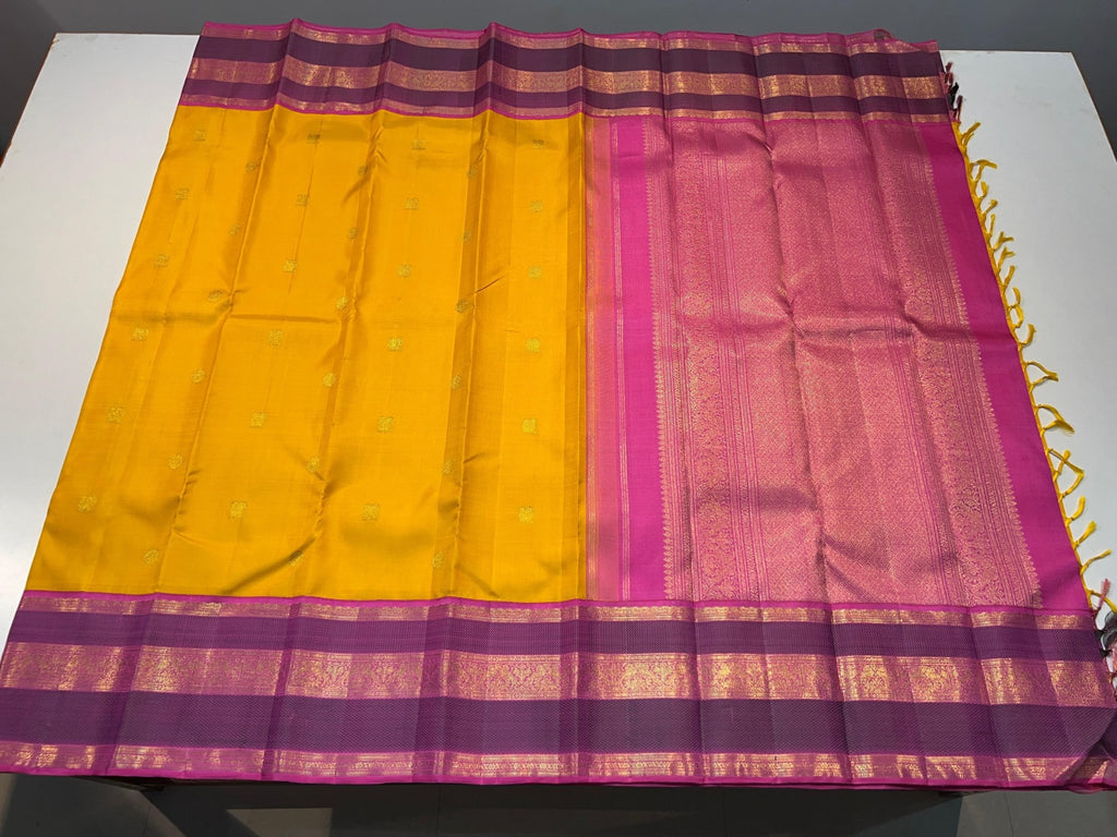 Pure Kanchipuram Handloom Silk Saree - Silk Stories