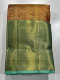 Pure Kanchipuram Handloom Tissue Silk Saree - Silk Stories