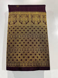 Pure Kanchipuram Handloom Turning Border Silk Saree - Silk Stories