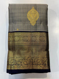 Pure Kanchipuram Handloom Vaira Oosi Silk Saree. - Silk Stories