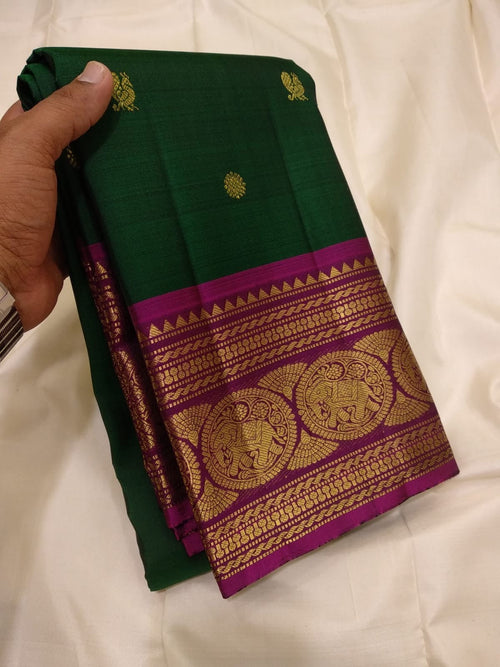 Pure Kanchipuram Silk Saree - Silk Stories