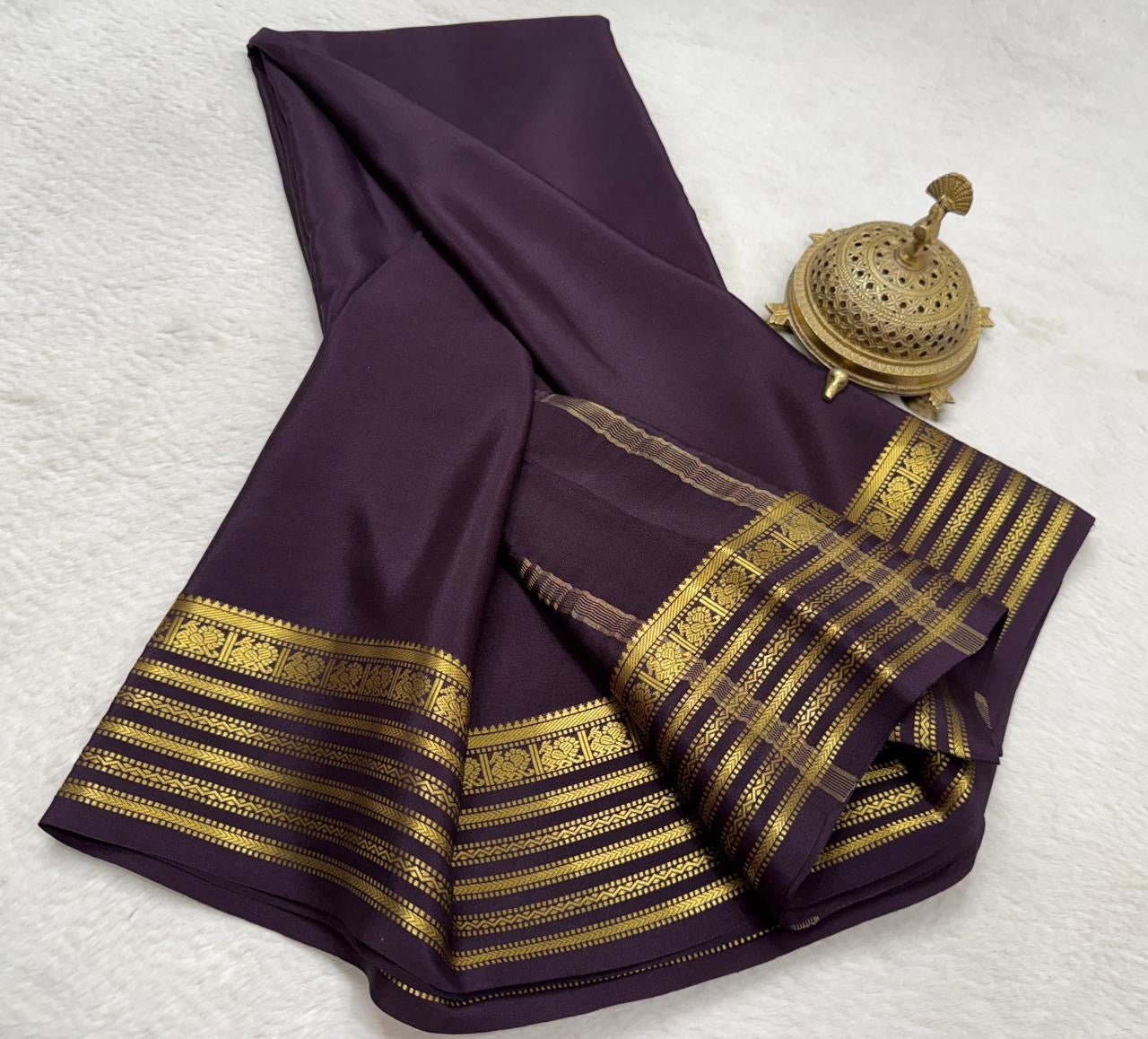 Pure Mysore Silk Saree - Silk Stories
