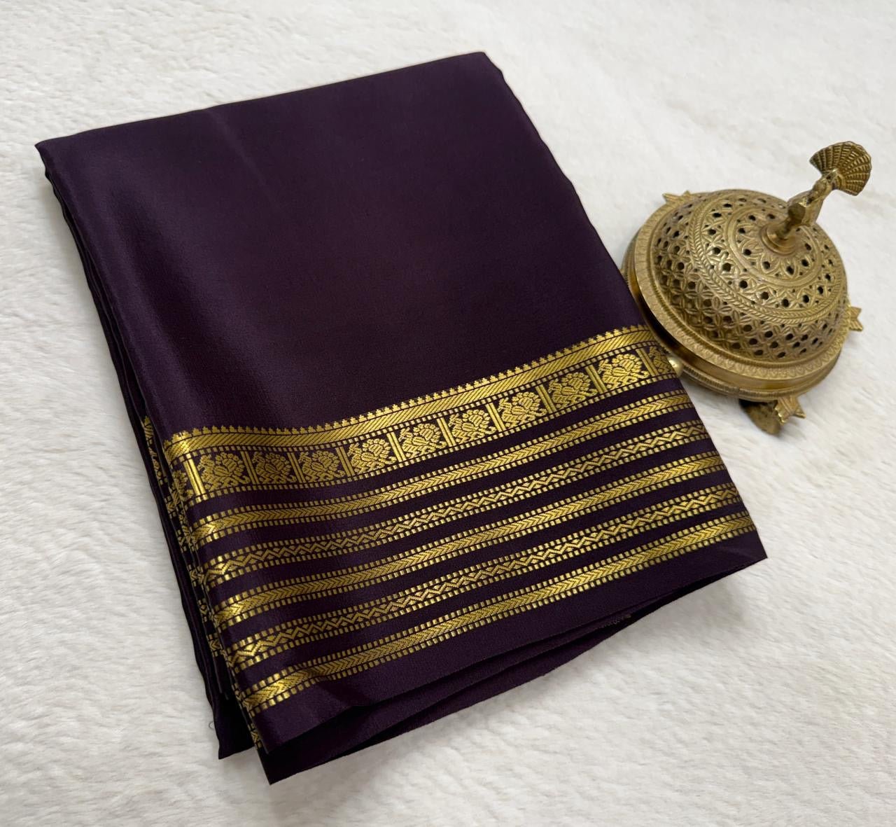 Pure Mysore Silk Saree - Silk Stories