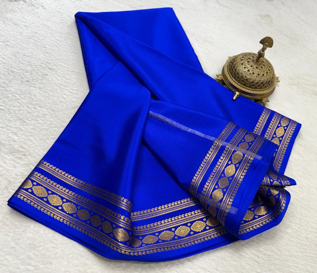 Pure Mysore Silk Saree - Silk Stories