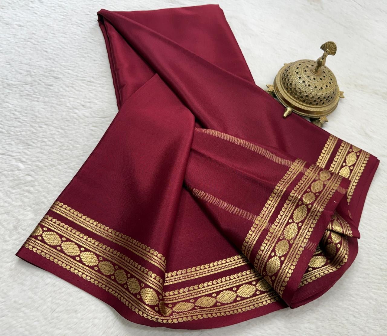 Pure Mysore Silk Saree - Silk Stories