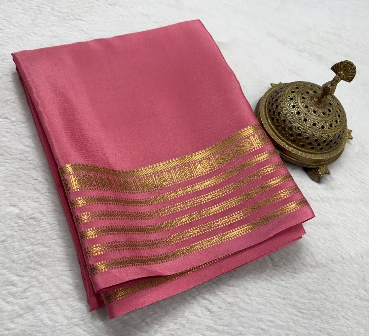 Pure Mysore Silk Saree - Silk Stories